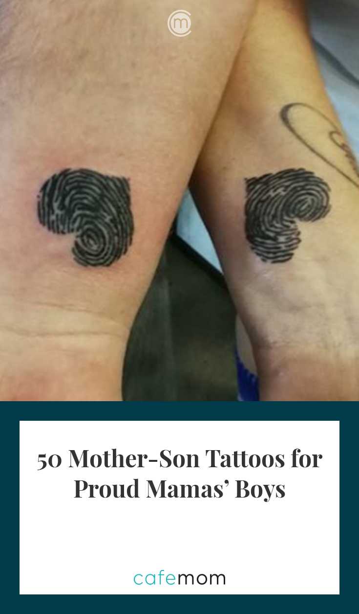 50 Mother Son Tattoos For Proud Mamas Boys Cafemom Com