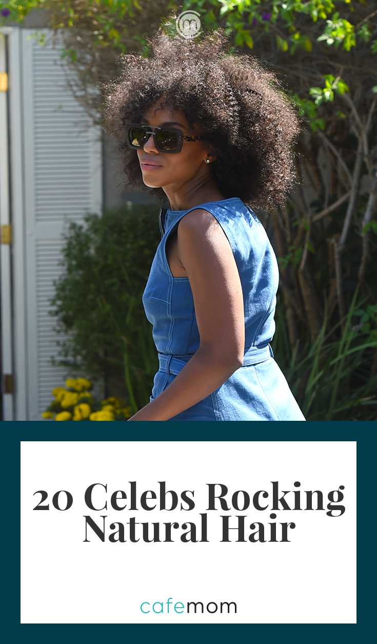20 Celebrities Who Rock Their Natural Hair 