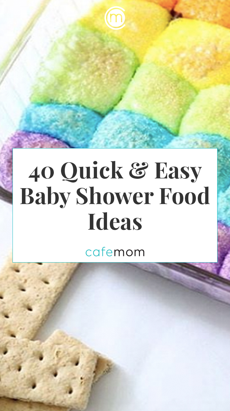 boy baby shower snack ideas