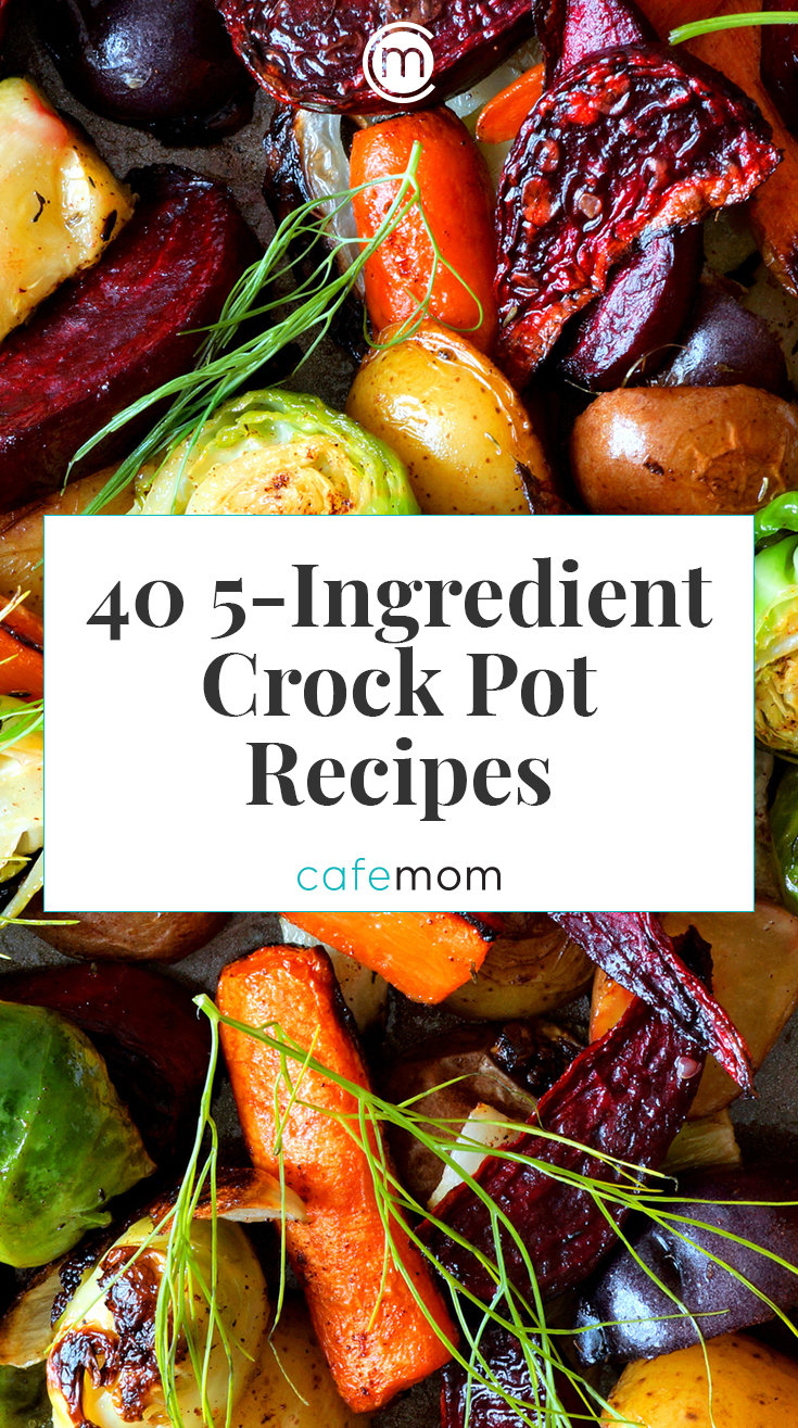 40 Easy 5Ingredient CrockPot Recipes