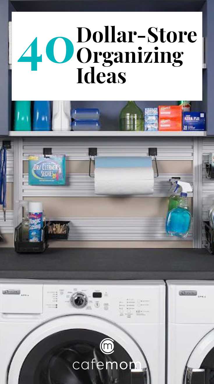 40 Home Organization Ideas From the Dollar Store