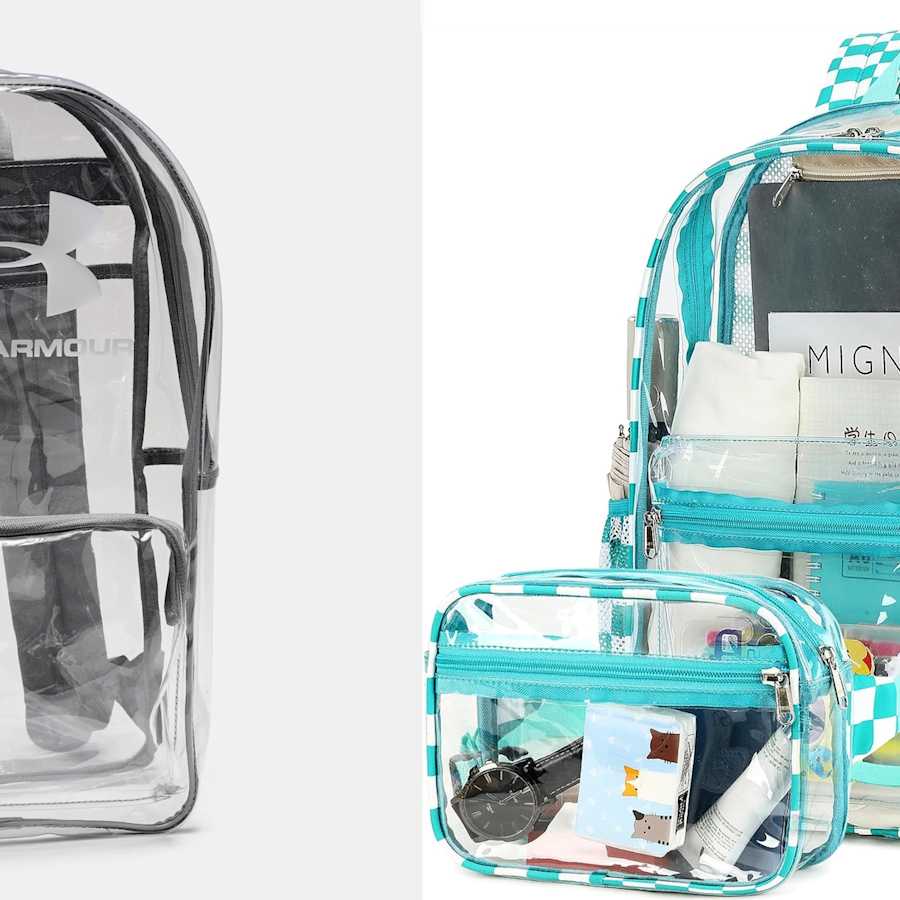 Under armour online clear backpack