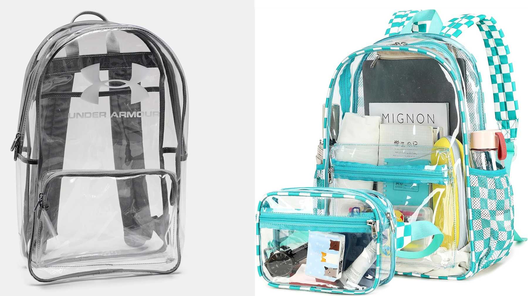 Best store clear backpack