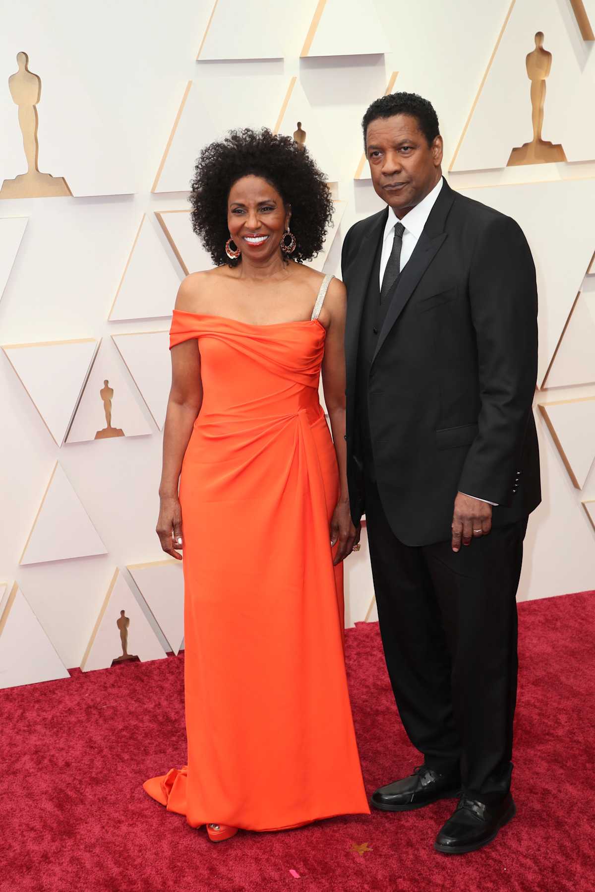 Pauletta and Denzel Washington 保莱塔和丹泽尔华盛顿
