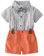 Shorts, Suspenders, and Bowtie Baby Set-placeholder