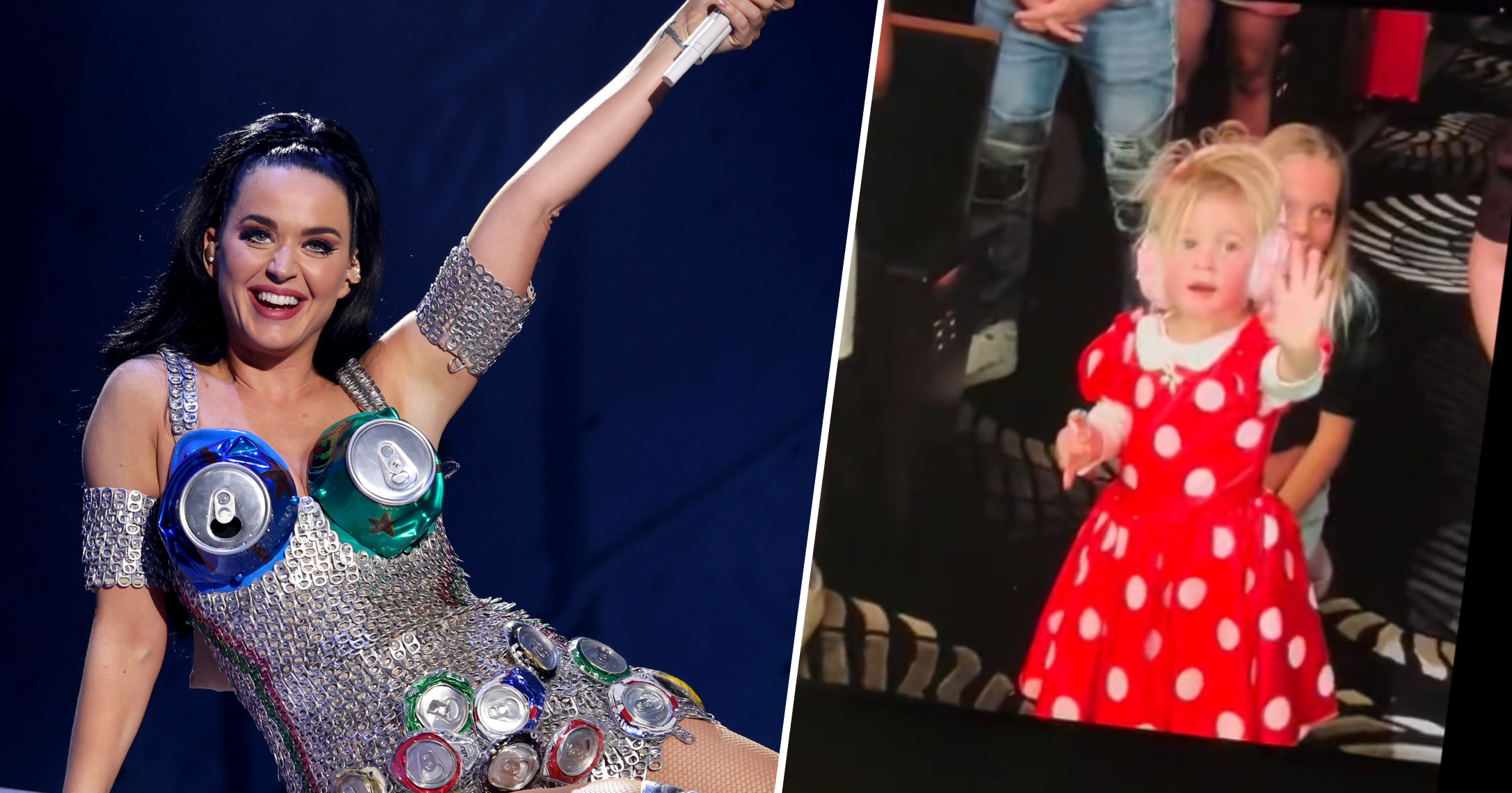 Katy Perry Daughter First Public Outing at Las Vegas Residency Finale