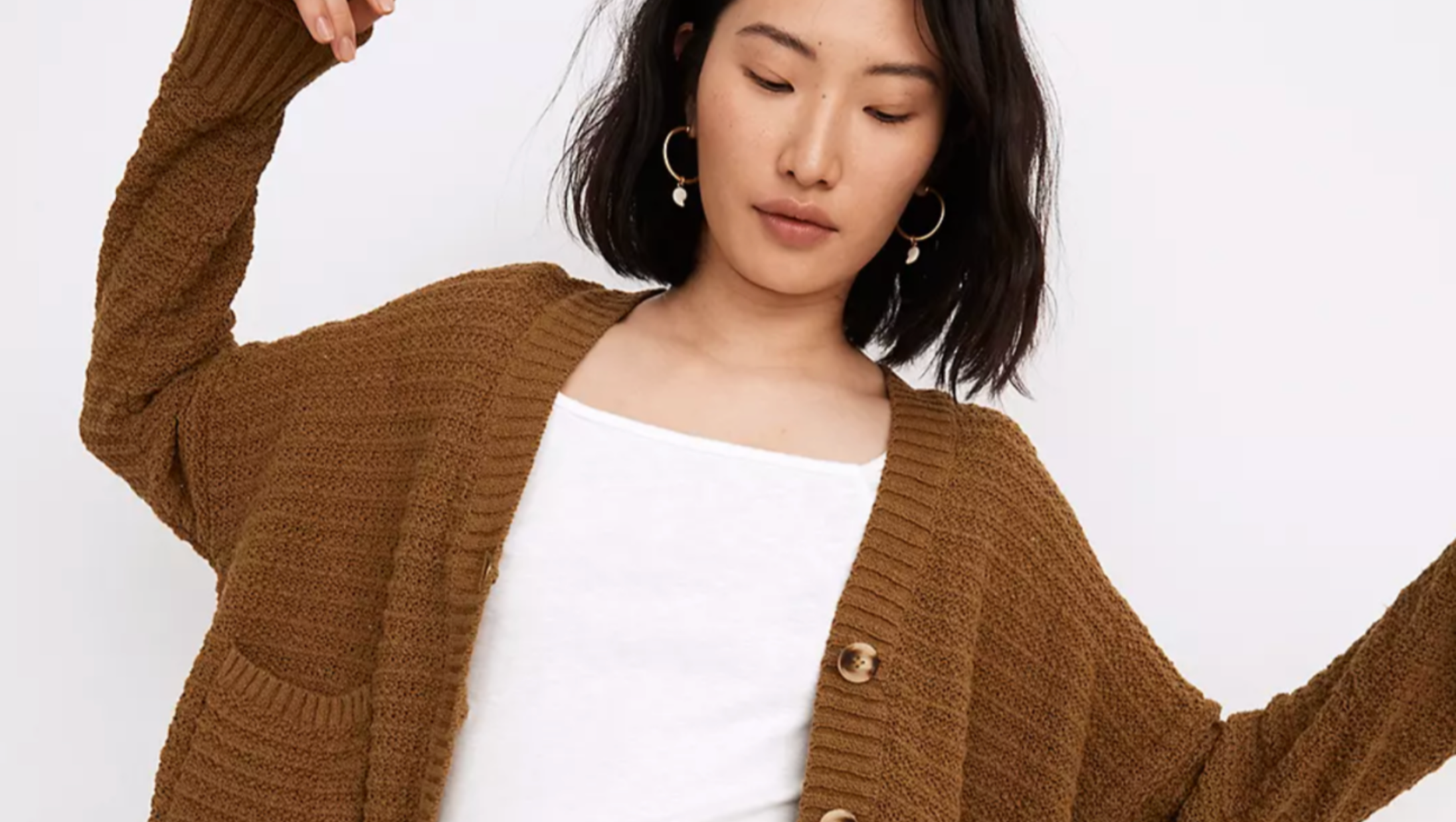 brown sweaters