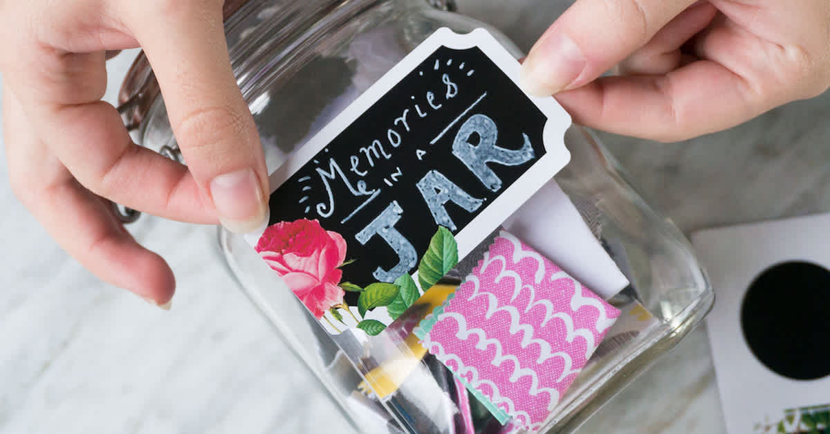 Memory Jar Tutorial How To Make An Adorable DIY Memory Jar | CafeMom.com