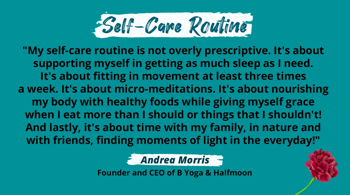 andrea morris self-care