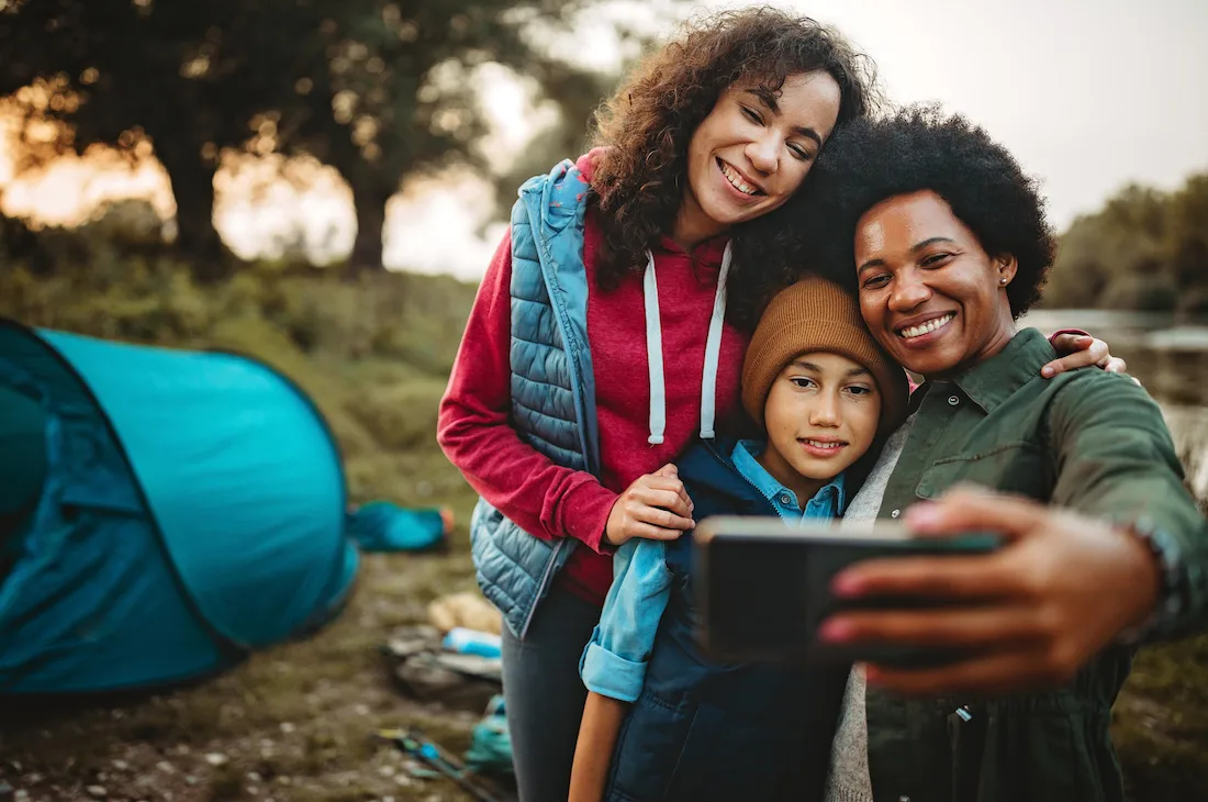 family camping