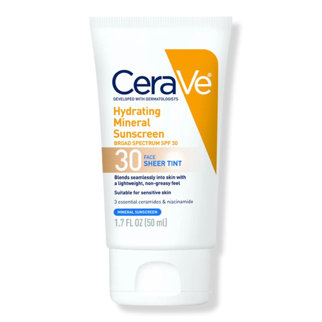 CeraVe Hydrating Sunscreen Face Sheer Tint SPF 30