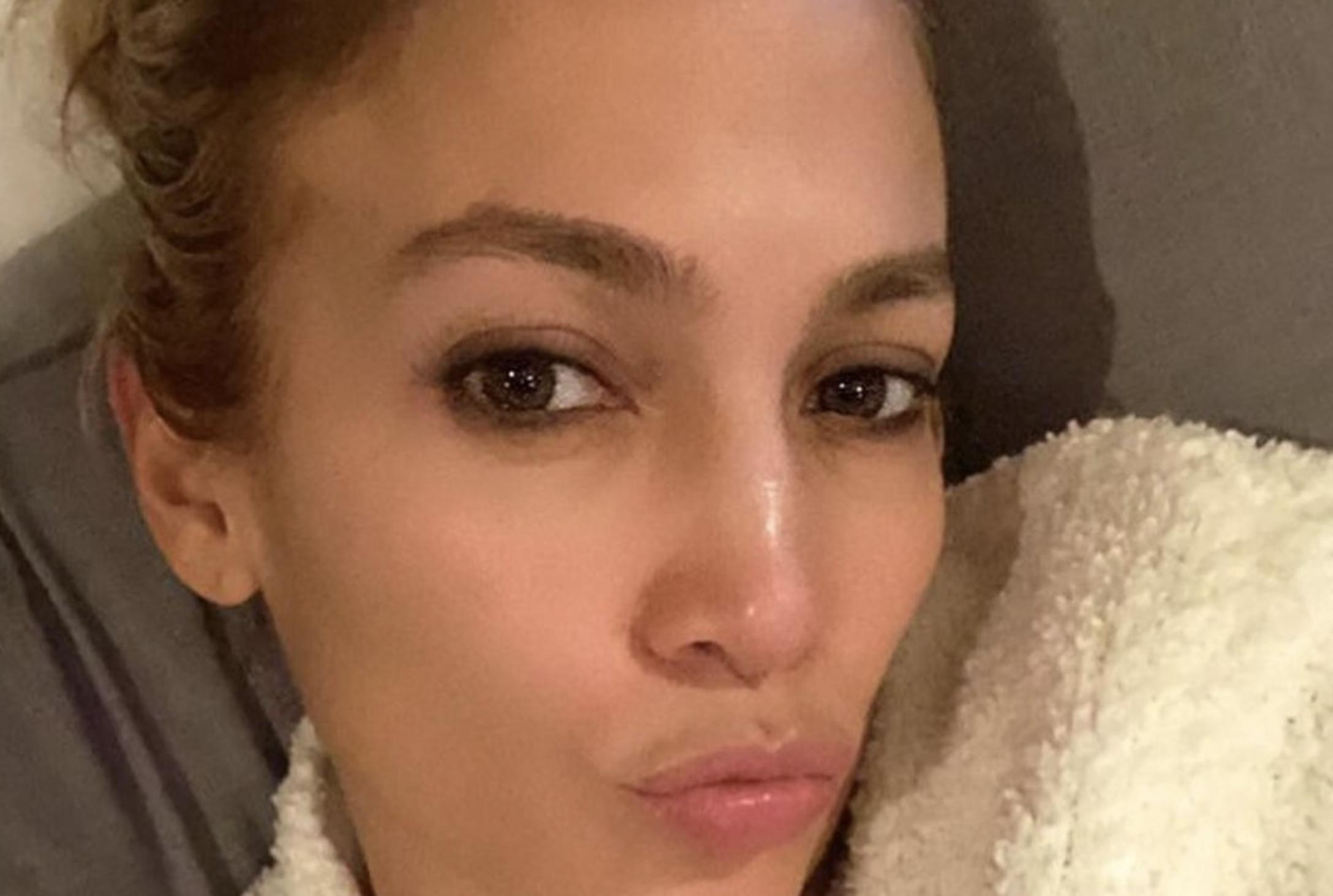 Jennifer Lopez Shares No Makeup, No Filter Getting Ready Instagram –  SheKnows