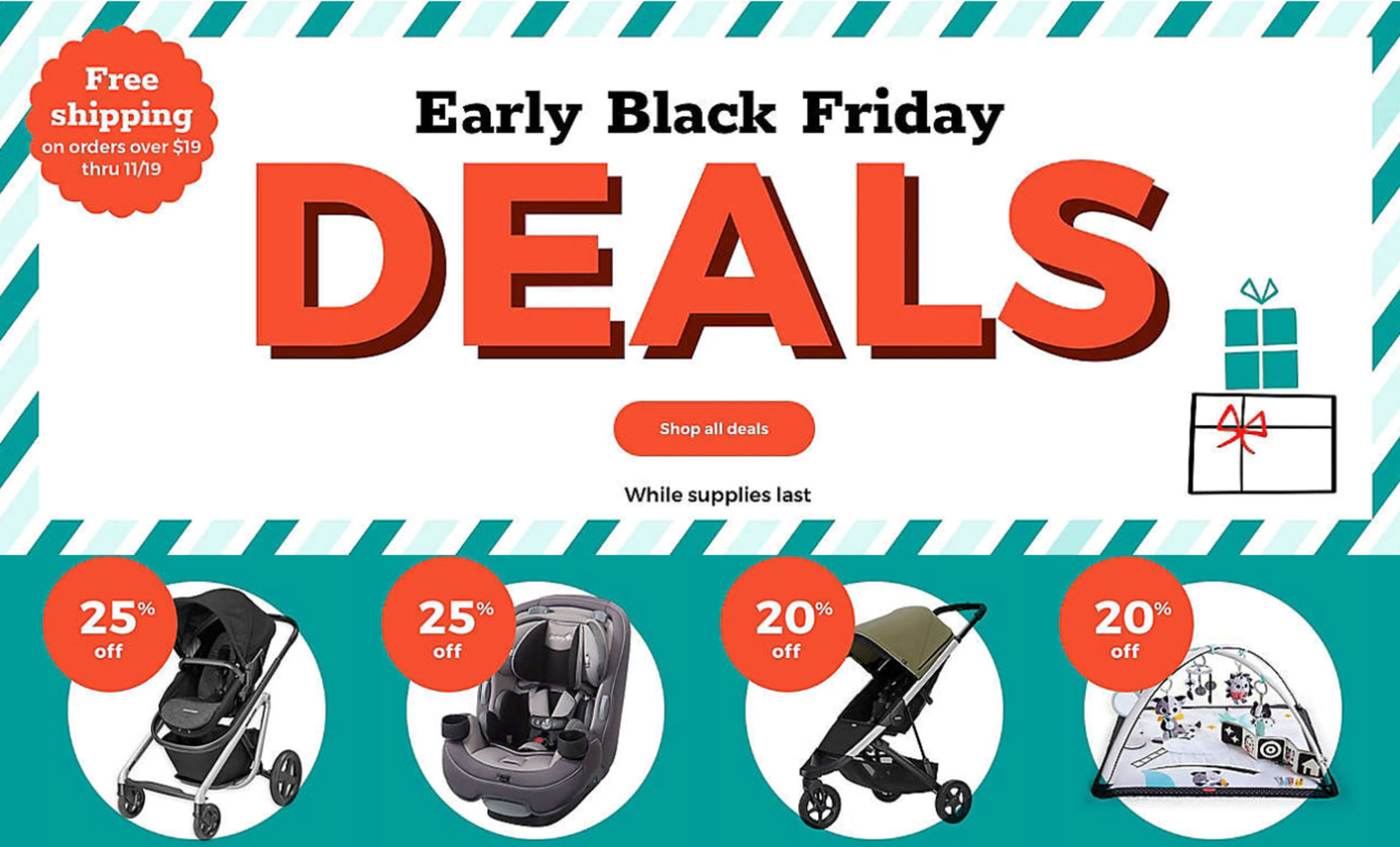 Black friday pram outlet deals 2018