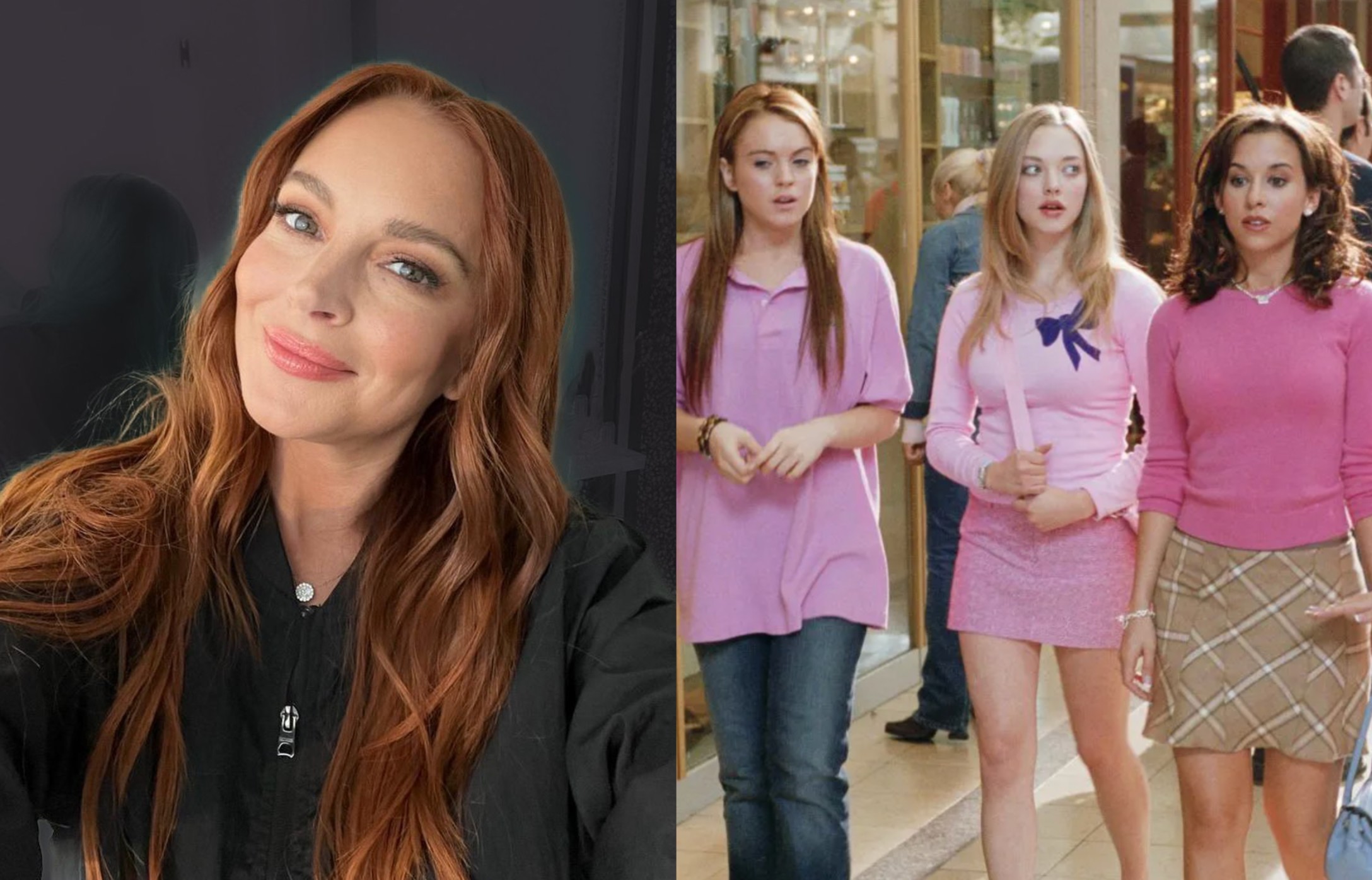 Mean Girls' Stars Lindsay Lohan, Amanda Seyfried & Lacey Chabert Film  Secret Project