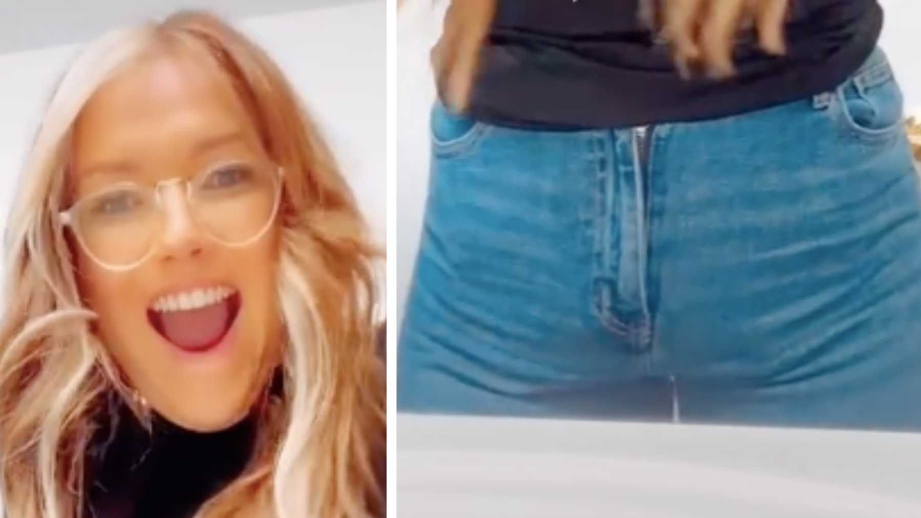 TikTok Mom Shares Hack To Hide Her Post-Baby 'FUPA' & The Internet