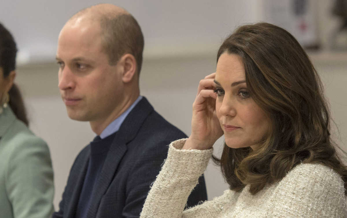 Kate Middleton looking bored Prince William