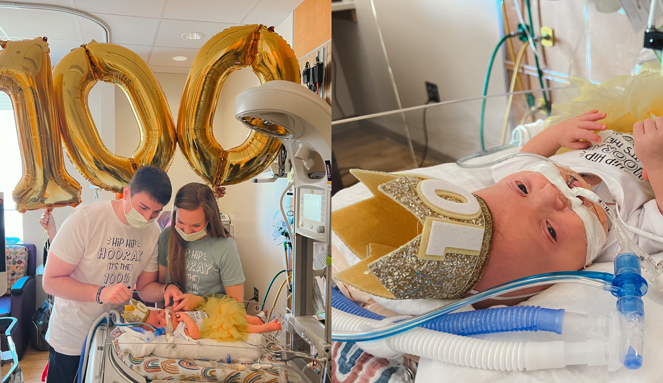 Evalynn's stay in the NICU