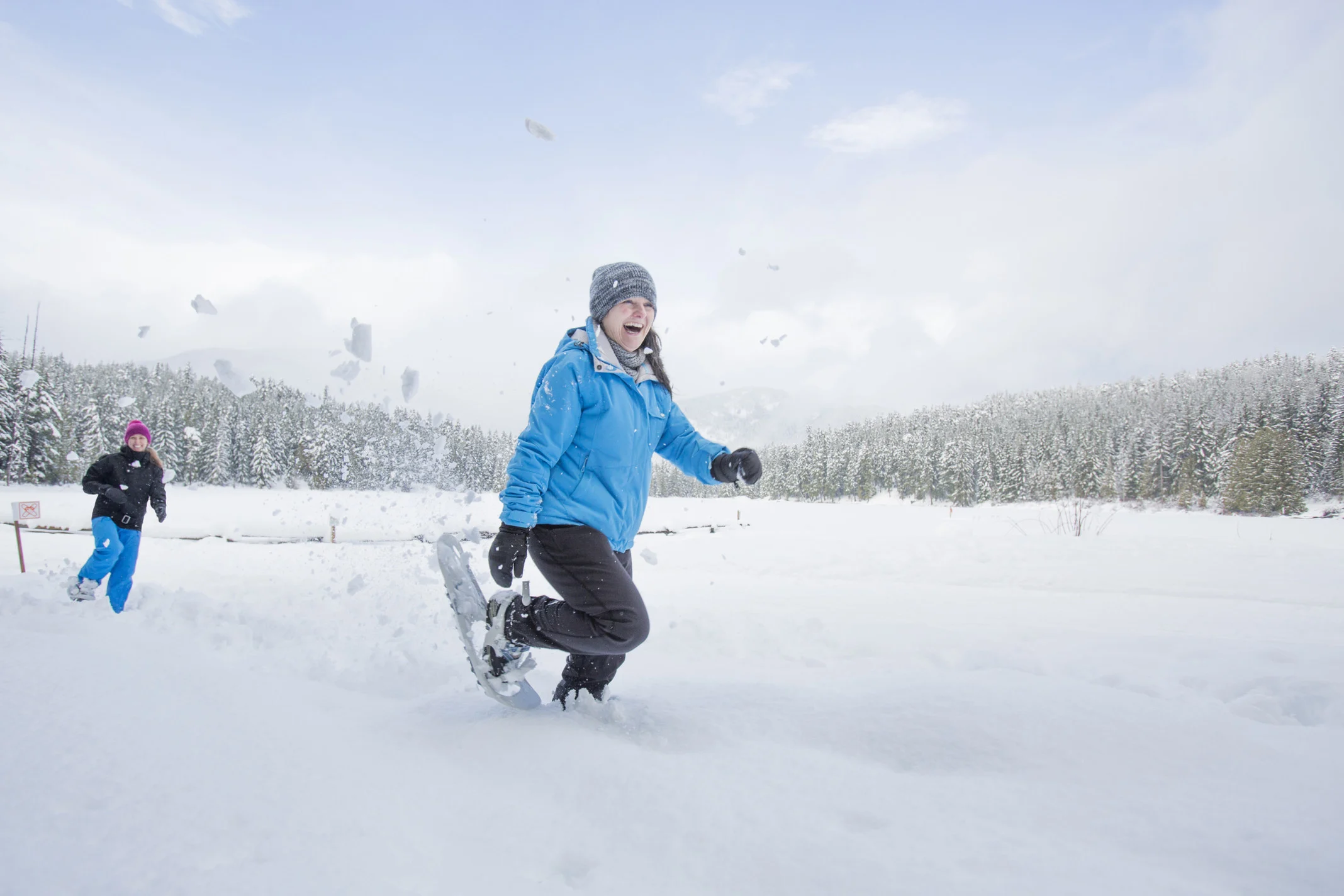 Snow Shoeing 