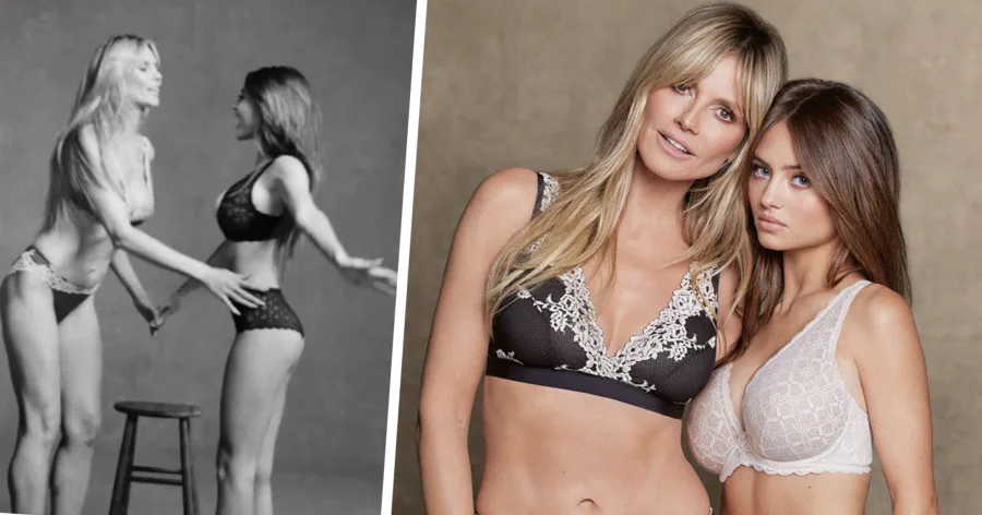 Heidi Klum and daughter Leni, 18, slammed for 'weird' and 'disturbing'  lingerie ad