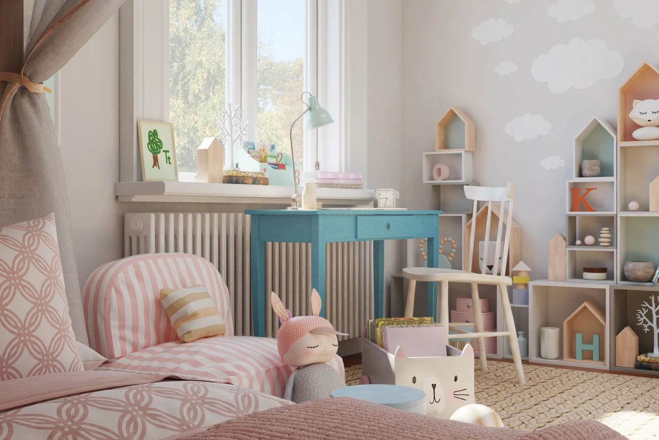 child's bedroom