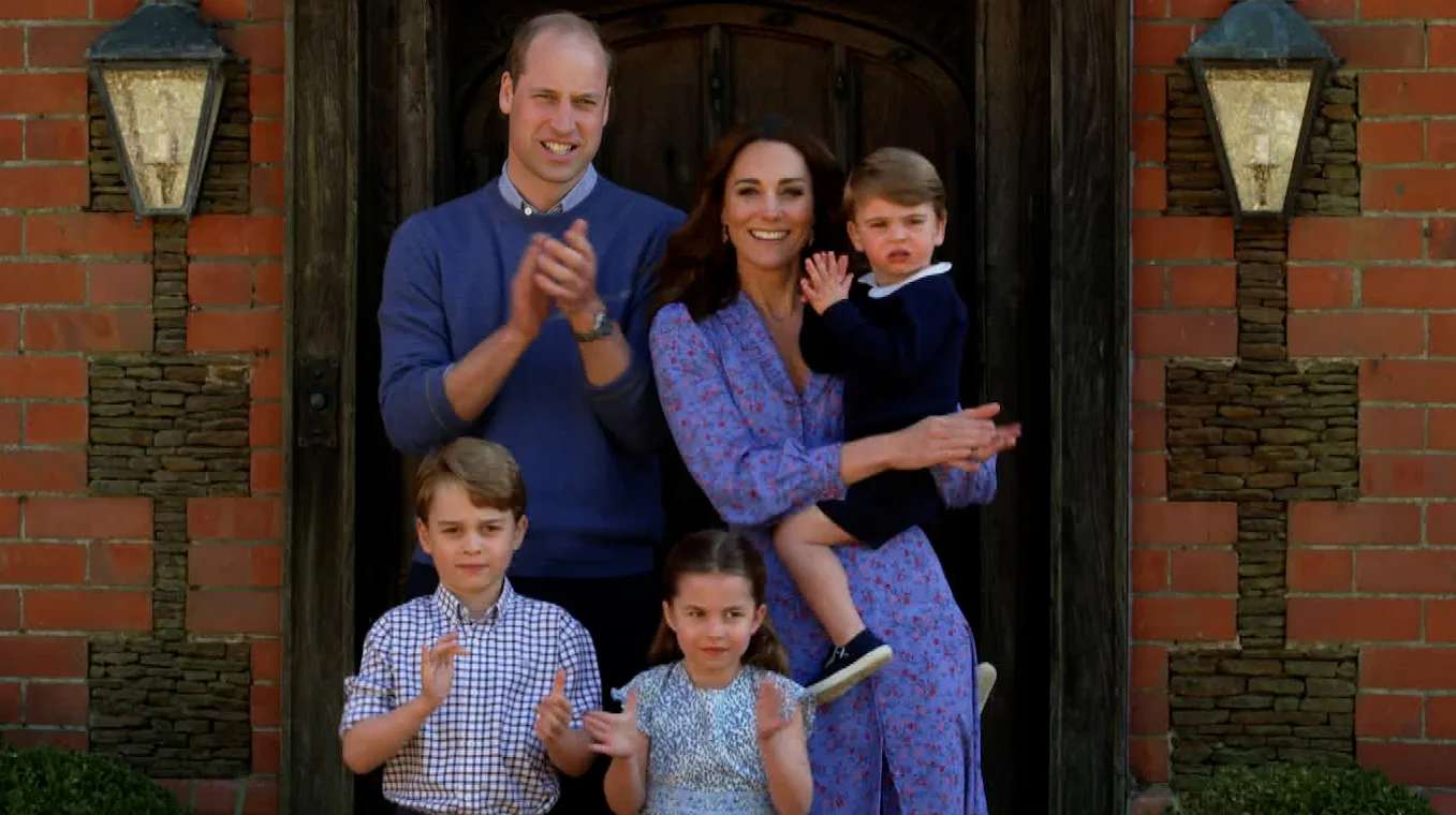 Princess Charlotte and her family