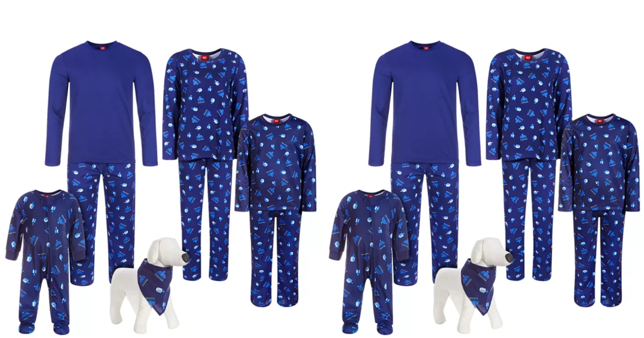 Matching Hanukkah PJs Macy's