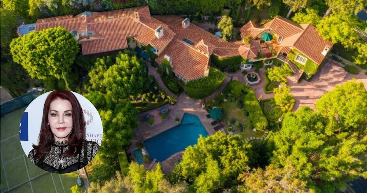 Tour Priscilla Presley's Beverly Hills Villa Tour Priscilla Presley's Beverly Hills Villa