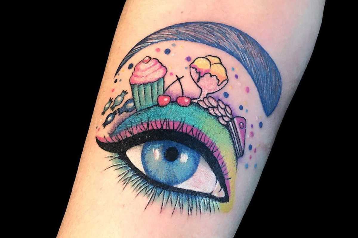 eye tattoo designs for women