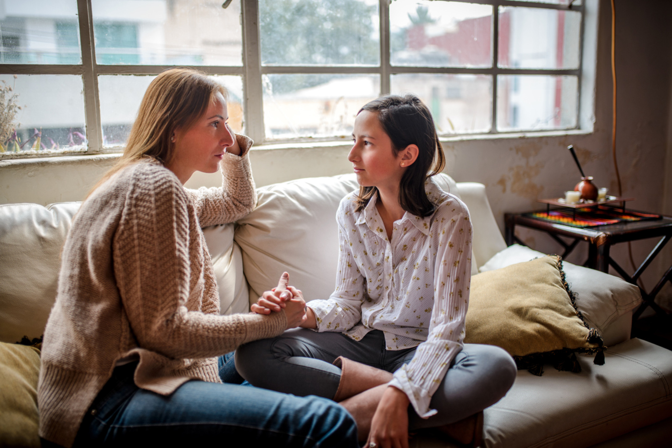 5 Essential Conversations Moms Need To Have With Their Teens | CafeMom.com