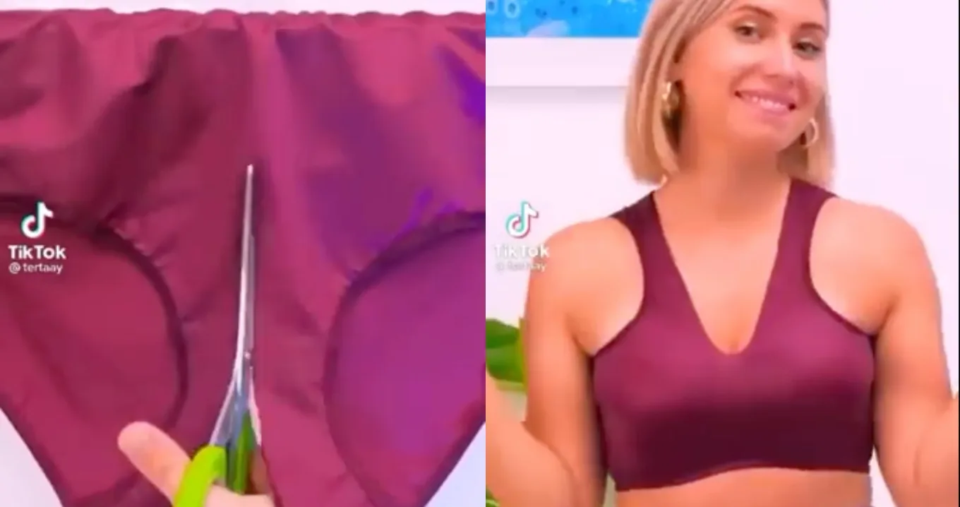 TikTok Bra Cutting Trend: Use This Hack To DIY Your Own Bralettes