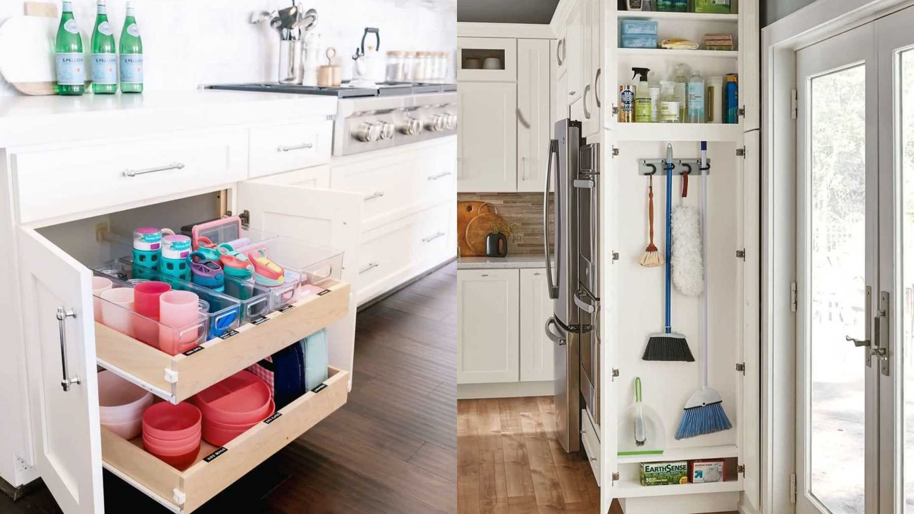 Kitchen Pantry Cabinets, Kitchen Organization Ideas