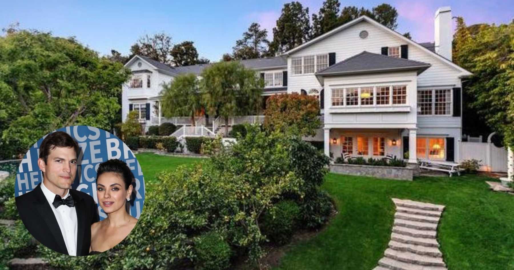 Inside Ashton Kutcher & Mila Kunis' $13.9 Million Beverly Hills Abode |  CafeMom.com