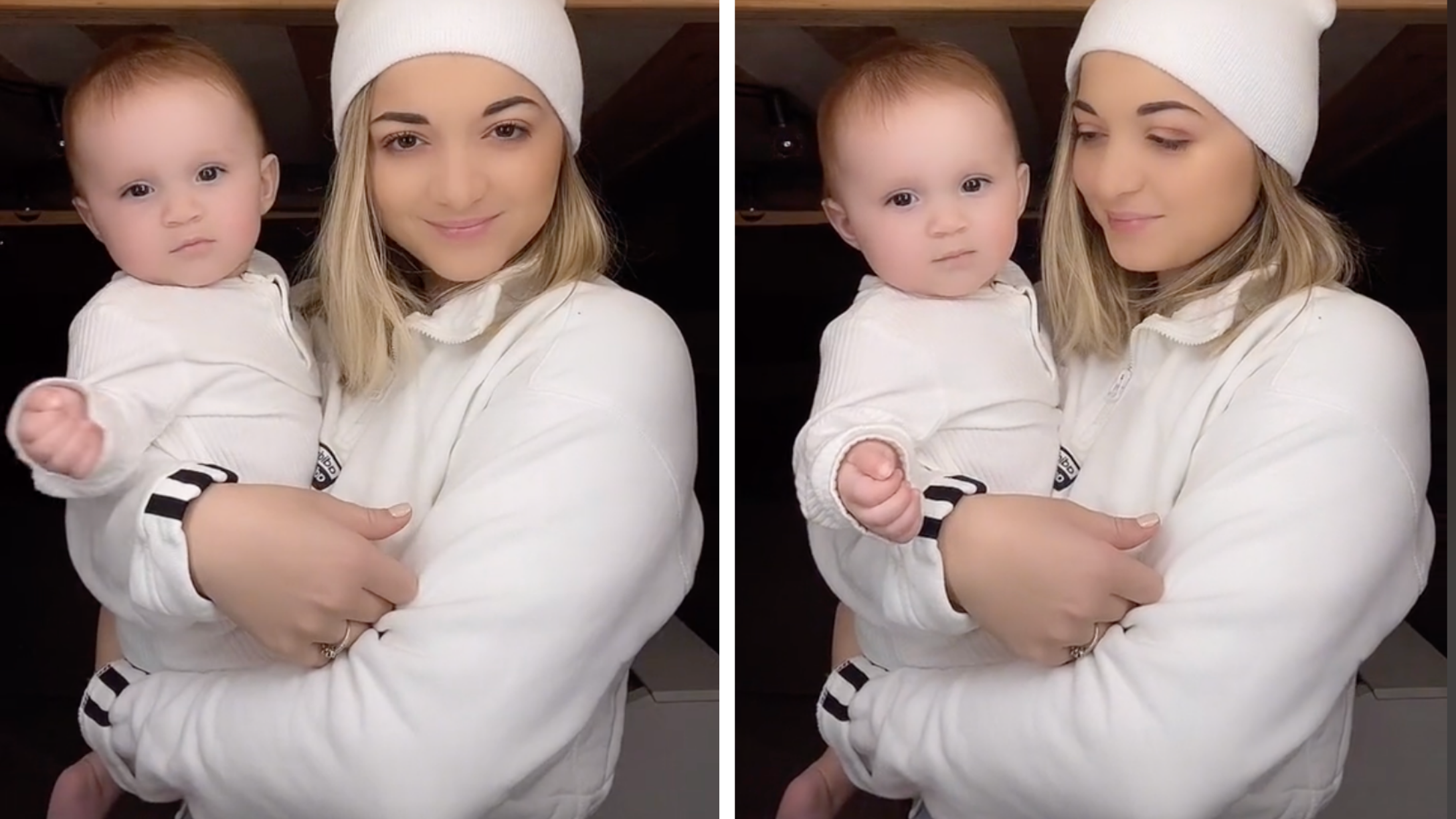Mom Getting Heat on TikTok Defends Her Infant's 'Weird' Bedtime