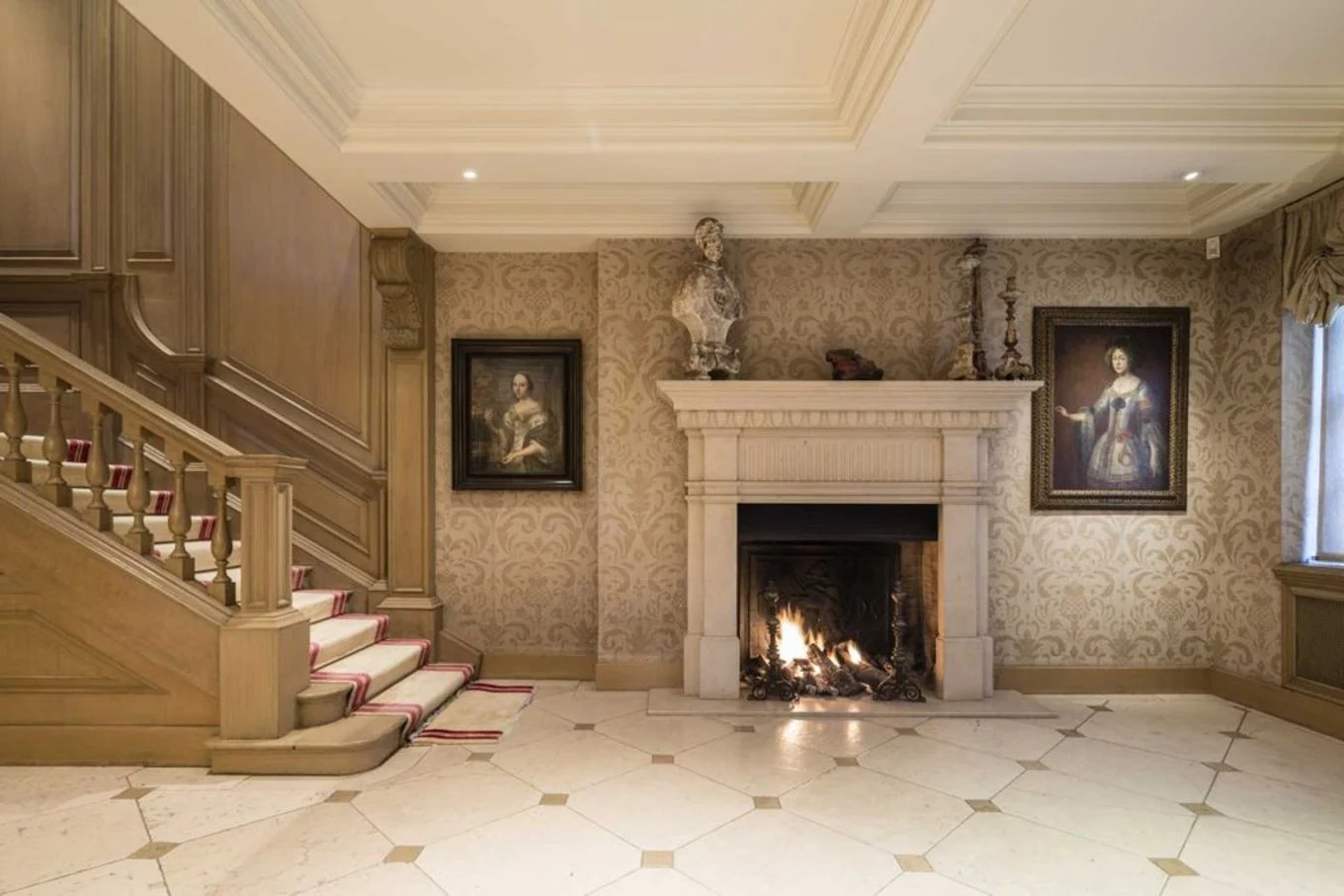 fireplace entrance