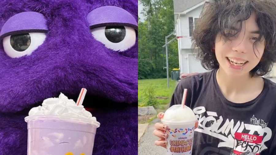I tried McDonald's purple Grimace birthday shake so you don't have to:  Should you? 
