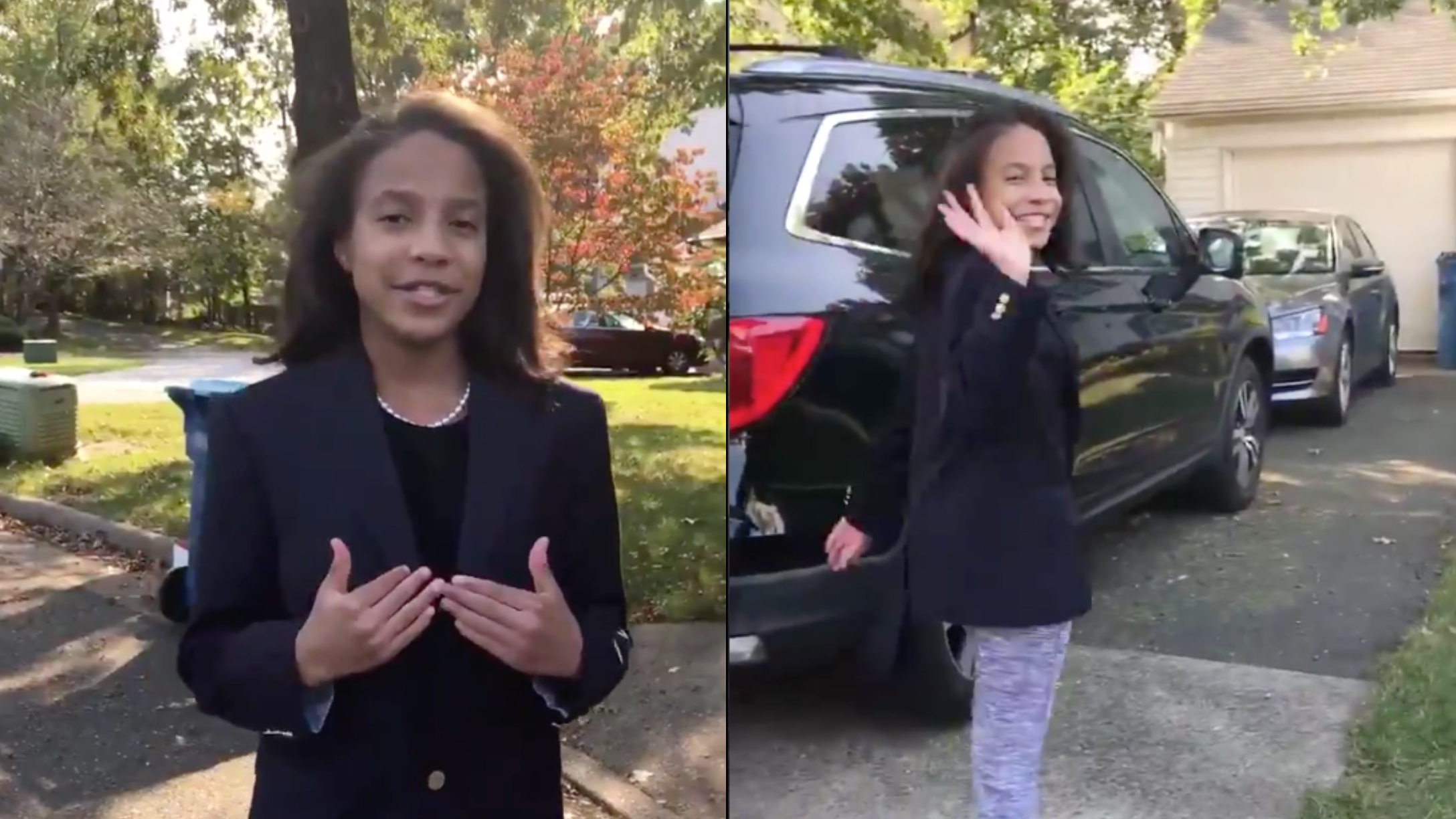 Girl Skips Princesses To Play Dress-Up as Kamala Harris ...