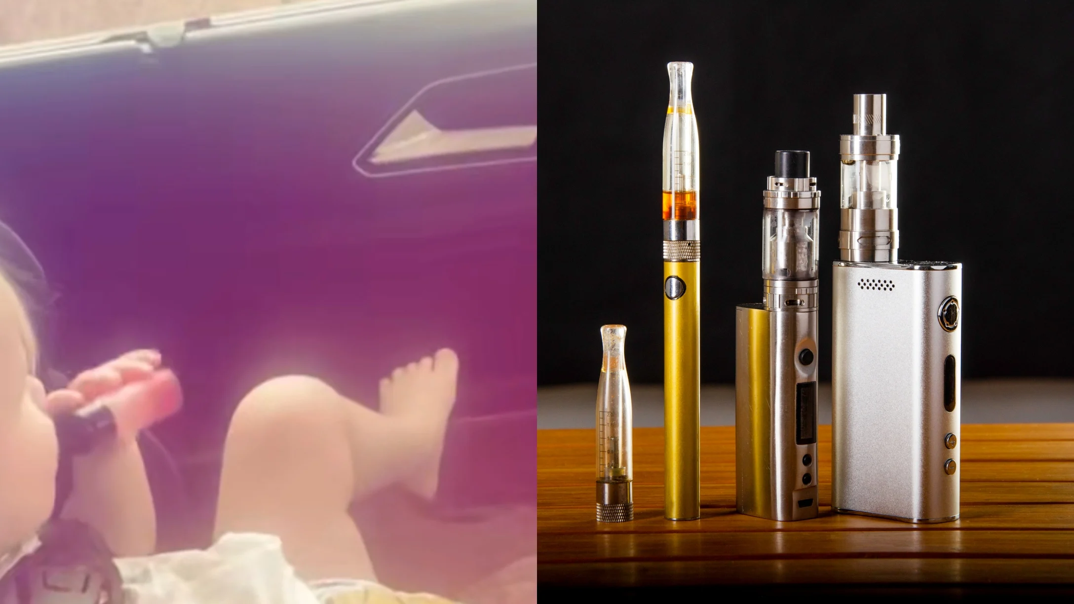 Vaping Toddler