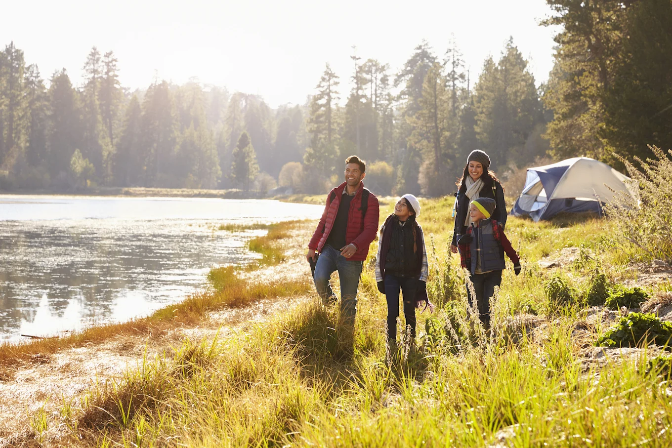 family camping