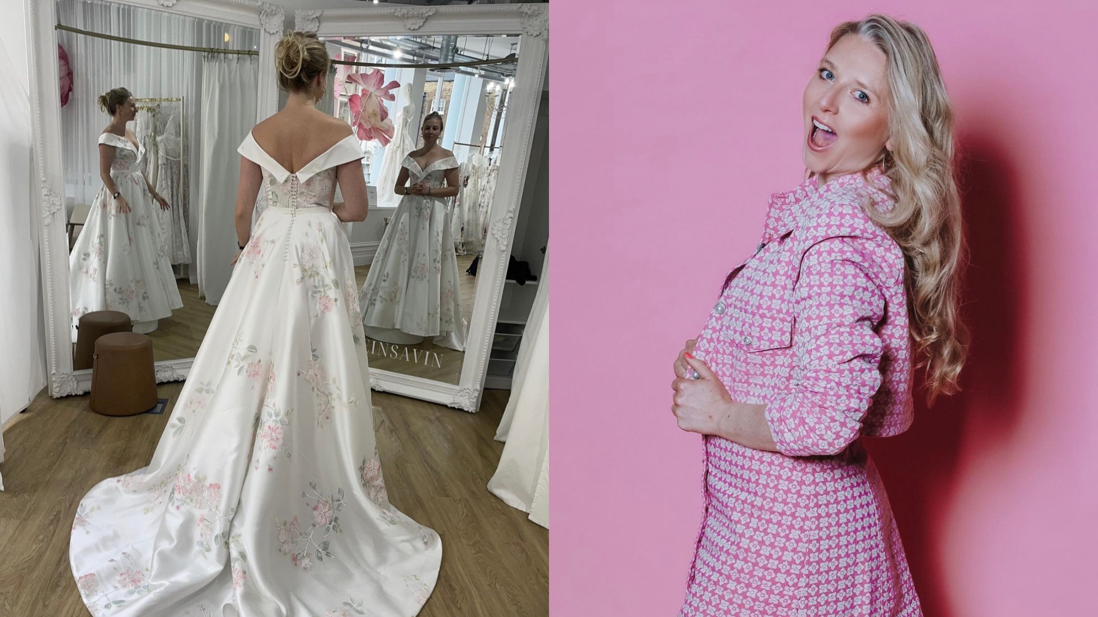 Bride To Be s Wedding Dress Try On Pic Shows Glitch in the Matrix