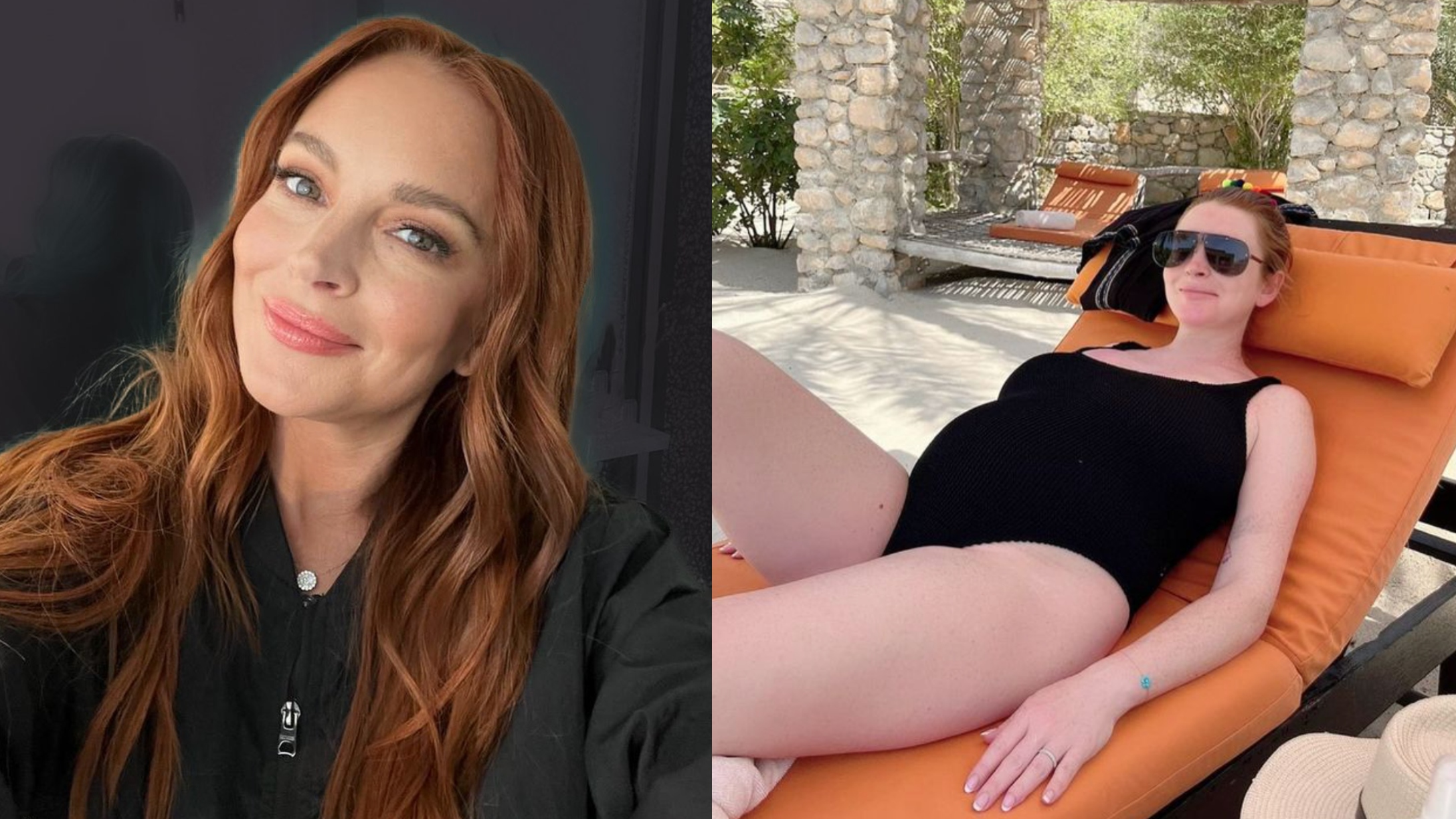 Lindsay Lohan Welcomes First Child With Bader Shammas