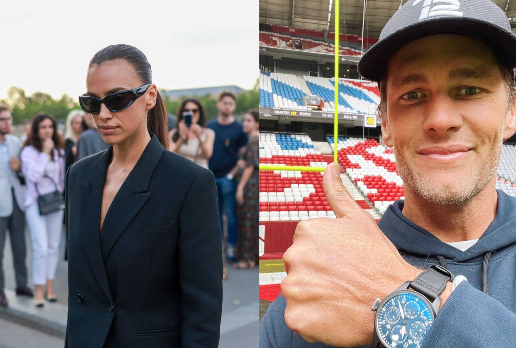 Tom Brady Looks Like He Had A GOOD Night After Supermodel Irina