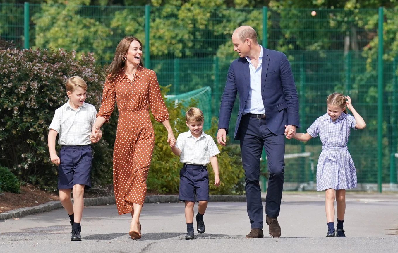 Prince William, Kate Middleton, Prince Louis, Prince George, Princess Charlotte