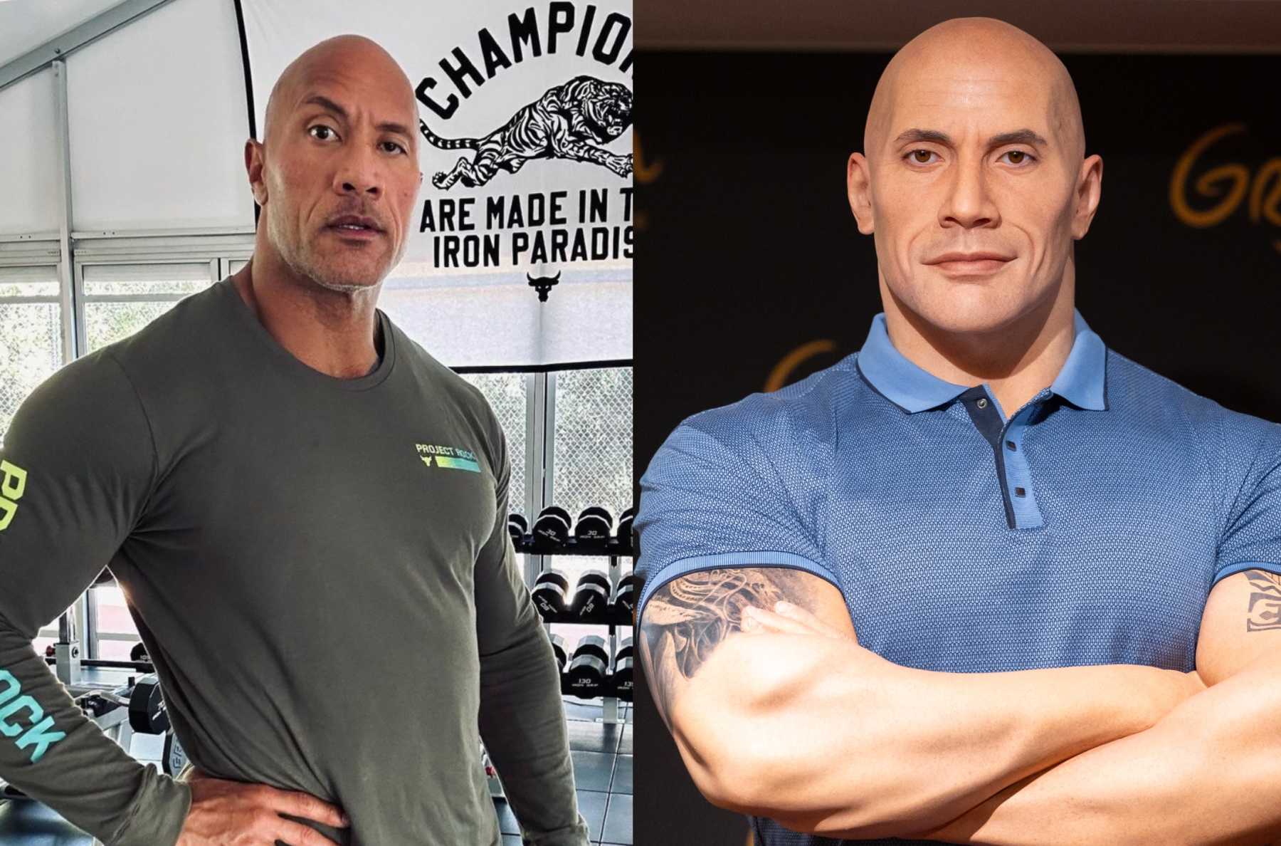 'The Rock' Is Unrecognizable in Unsettling New Wax Figure | CafeMom.com