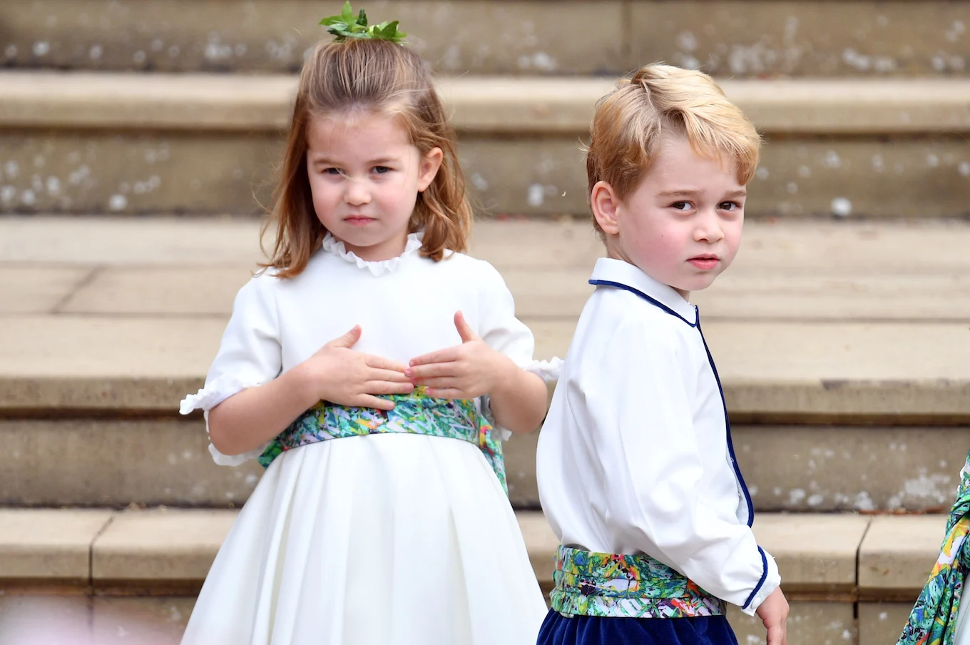 Prince George and Princess Charlotte