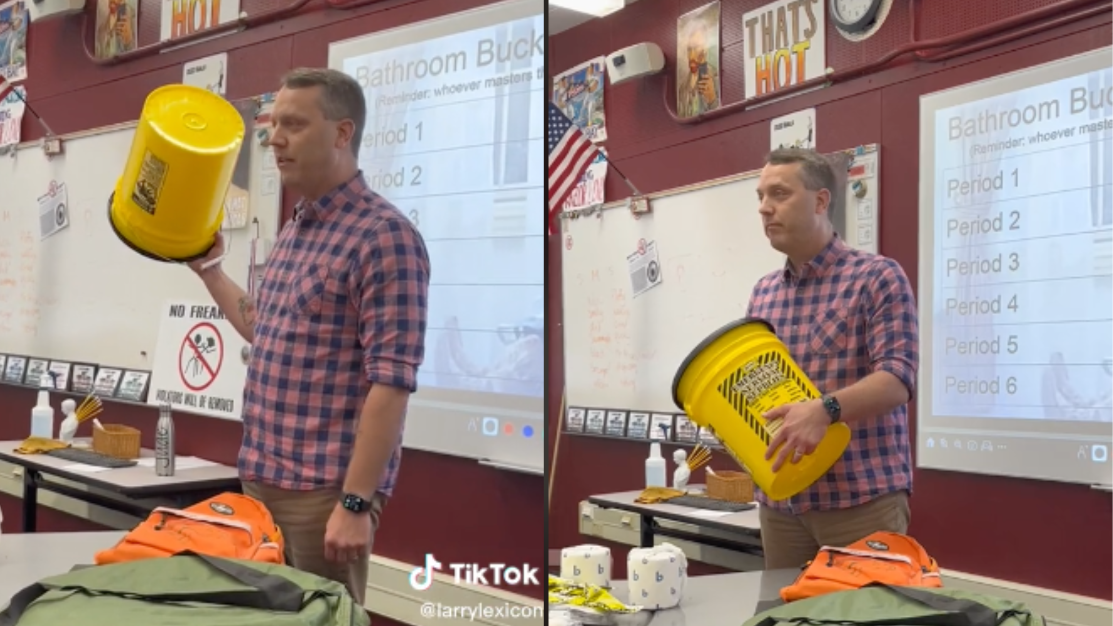TikTok Teacher Shows Harsh Reality of Needing a ‘Poop Bucket' in Case