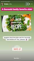 Bacon and green beans