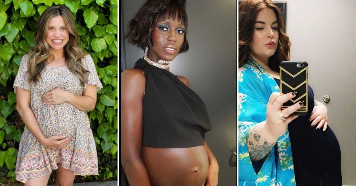 Celebrity maternity wear: All about patterns - Today's Parent