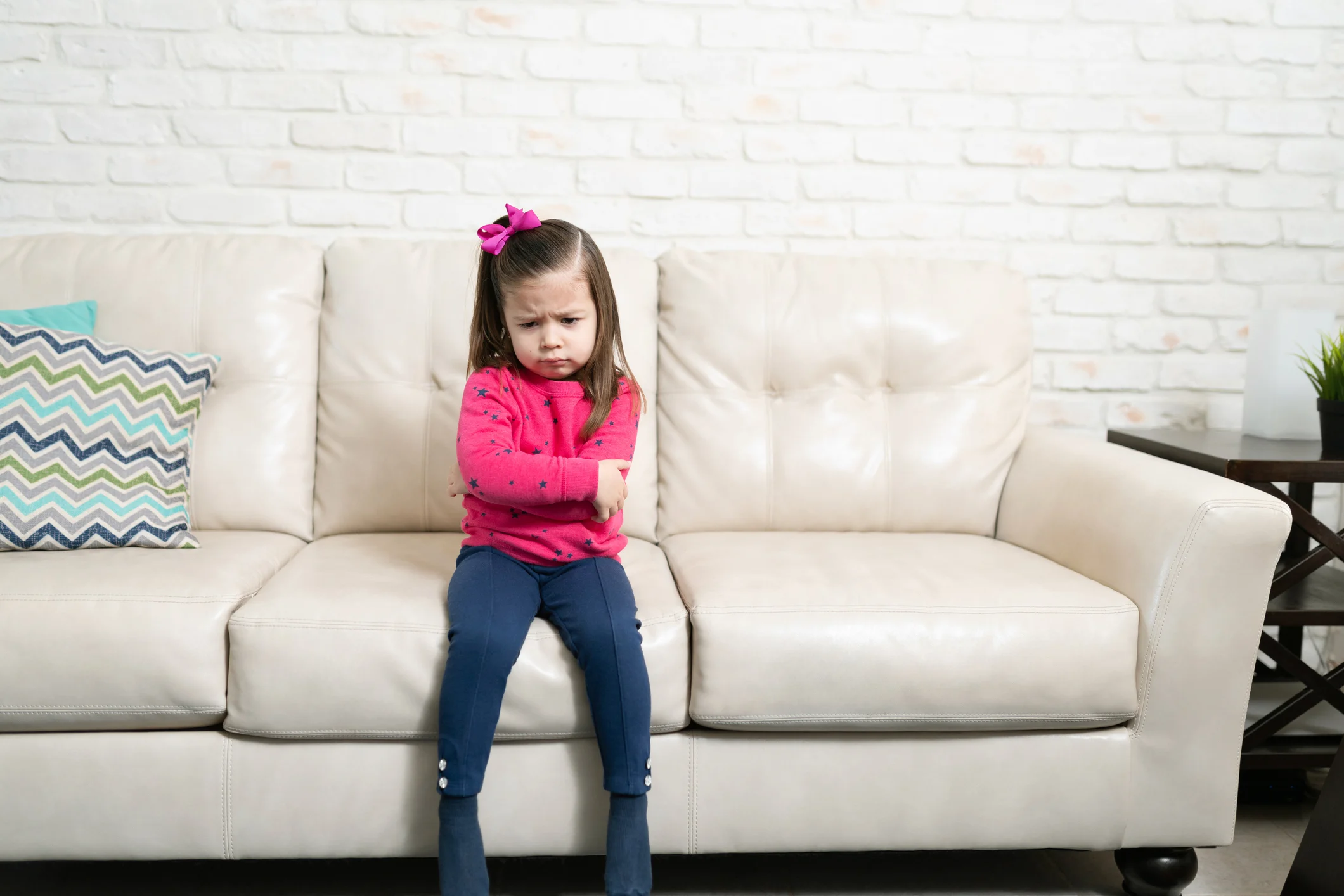 angry little girl