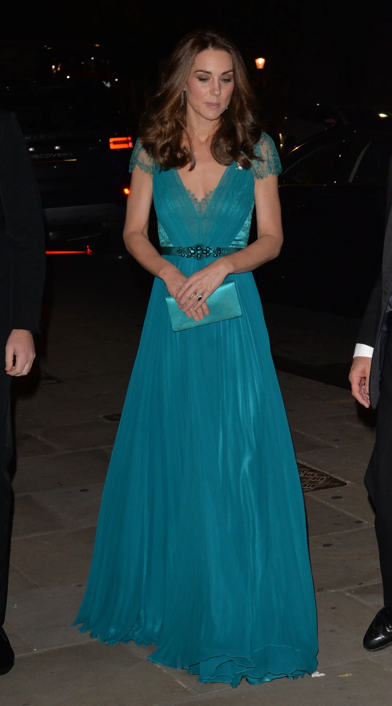 Kate Middleton's Shoulder-Baring BAFTA Gown