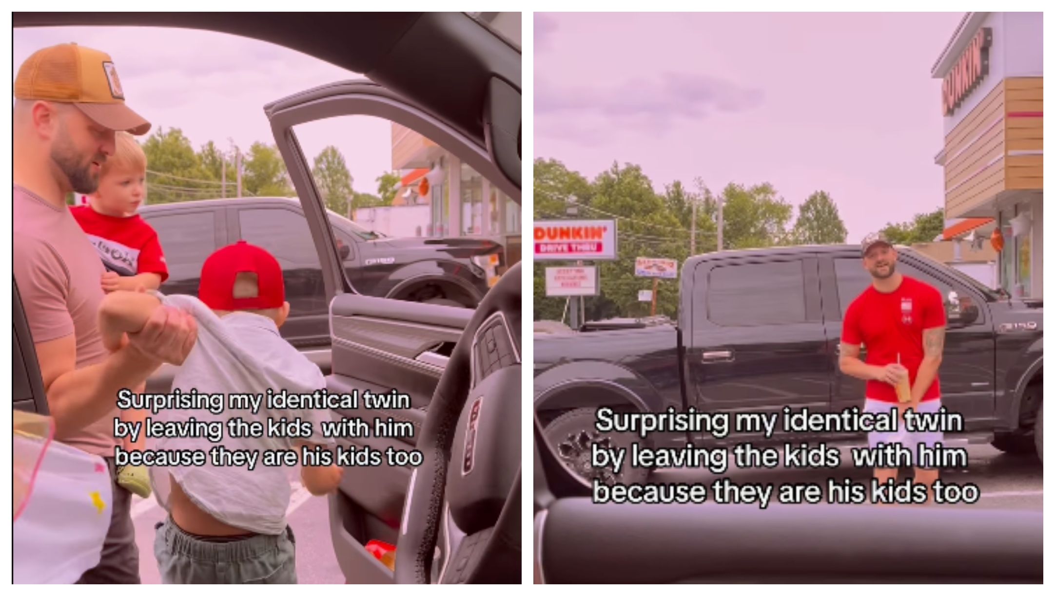 Dad Drops Off Kids With Identical Twin for Surprise 'Uncle Daddy Day